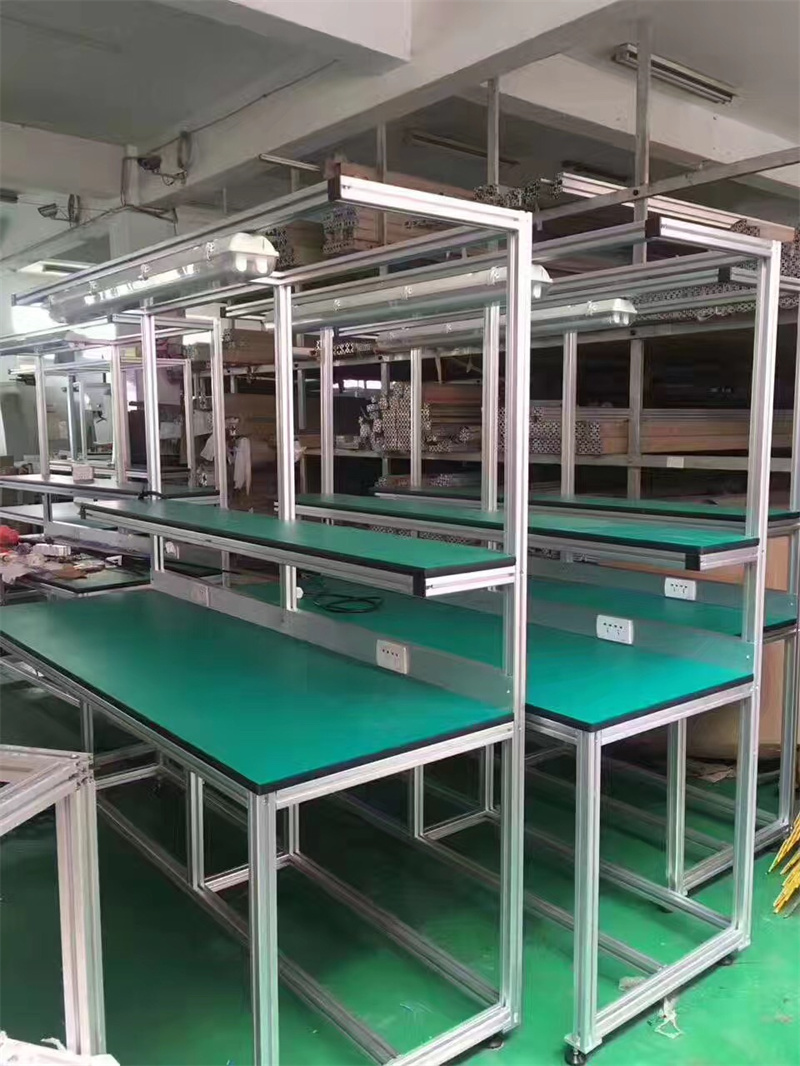 6060L欧标双槽60*60羞羞视频黄色网站流水线工作台